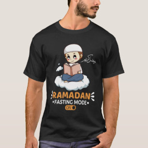T-shirt Ramadan Kareem Jeûner Pour Les Garçons Ide Islamiq