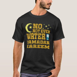 T-shirt Ramadan Kareem tenue islamique de jeûne pour les f