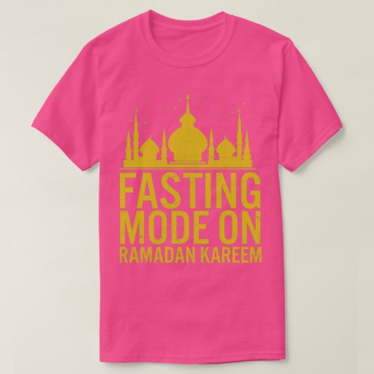 T-shirt Ramadan Mode Jeûne Sur Happy Ramadan Musulmans H (Design devant)