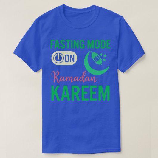 T-shirt Ramadan Mode Jeûne Sur Happy Ramadan Musulmans H (Design devant)