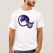 T-shirt Ramadan Mosque à Crescent Moon (Devant)