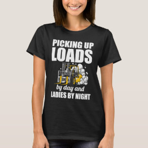 T-shirt Ramasser les charges par jour et les dames par nui