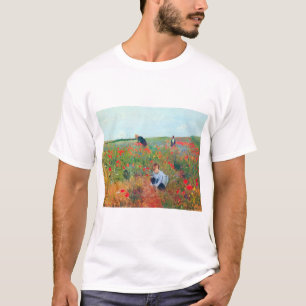 T-shirt Ramasser les fleurs dans un champ, Mary Cassatt