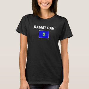 T-shirt Ramat Gan Drapeau fierté nationale Cadeau souvenir