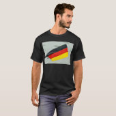 T-shirt Rame avec drapeau allemand (Devant entier)