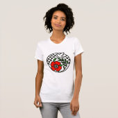 T-shirt Rameau d'olivier et colombe (Devant entier)