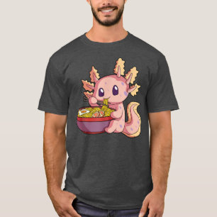 T-shirt Ramen Axolotl Kawaii Anime Japonais Food Gift Girl