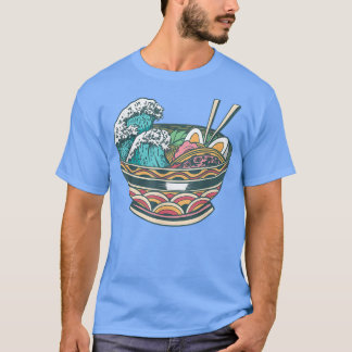 T-shirt Ramen Bowl Belle Art Nourriture Nouilles 1163