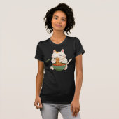 T-shirt Ramen Cat – Cute Anime Noodle Lover Design (Devant entier)