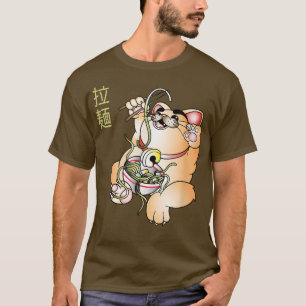T-shirt Ramen Cat Kawaii Anime 