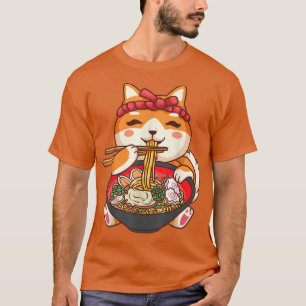 T-shirt Ramen CatJaponais Kawaii Anime Lover 1167