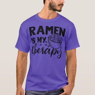 T-shirt Ramen comme thérapie nouilles japonaises Culture a