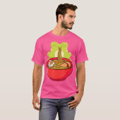 T-shirt Ramen de grenouille esthétique (Devant entier)