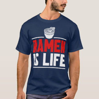 T-shirt Ramen Est Vie Anime Japonais Soupe aux nouilles 15