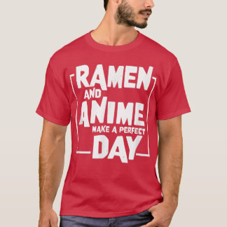 T-shirt Ramen et Anime, journée parfaite, Filles et Femmes
