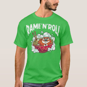 T-shirt Ramen Japon Kawaii Noodle Bowl Pun Tiger Premium