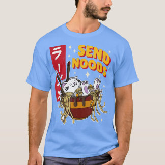 T-shirt Ramen Japon Nouilles Nouilles Nouilles Cuisine jap