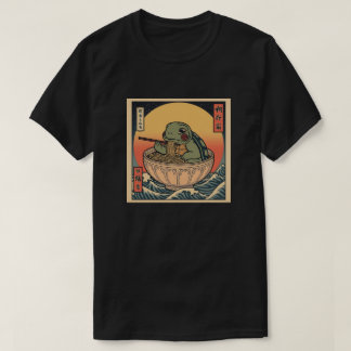 T-shirt Ramen japonais drôle Kawaii bébé Tortue Anime