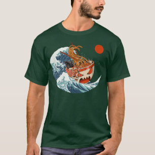 T-shirt Ramen Japonais Nourriture Kaiju Kawaii Anime Gift 