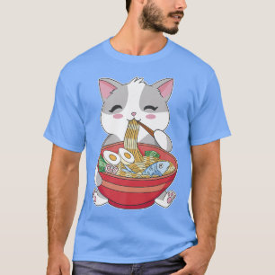 T-shirt Ramen Kawaii Chat 1920