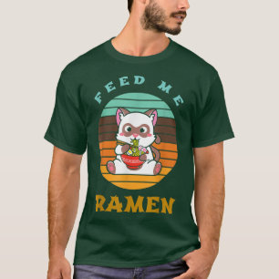 T-shirt Ramen Kitty Kawaii Anime 1386