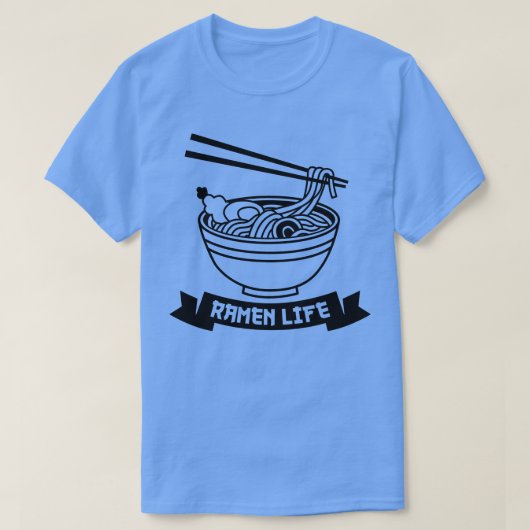 T-shirt Ramen Life Bowl of Noodles (Design devant)