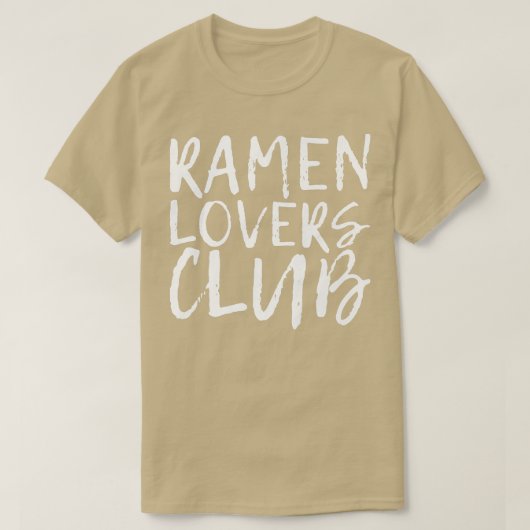 T-shirt Ramen Lovers Club — 1976 (Design devant)