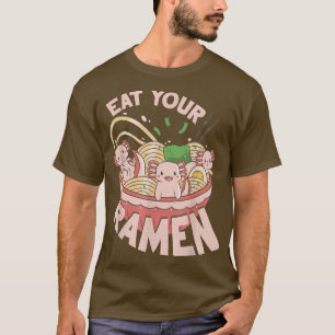 T-shirt Ramen Noodle Bowl Love Japonais Kawaii Eat Your Ra