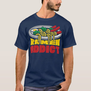 T-shirt Ramen Noodle Bowl Love Japonais Kawaii Ramen Addic