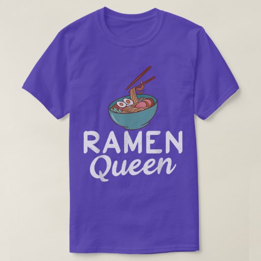 T-shirt Ramen Queen Ramen Lover (Design devant)