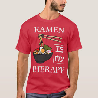 T-shirt Ramen Thérapie Japonais Noodle Bowl 1334