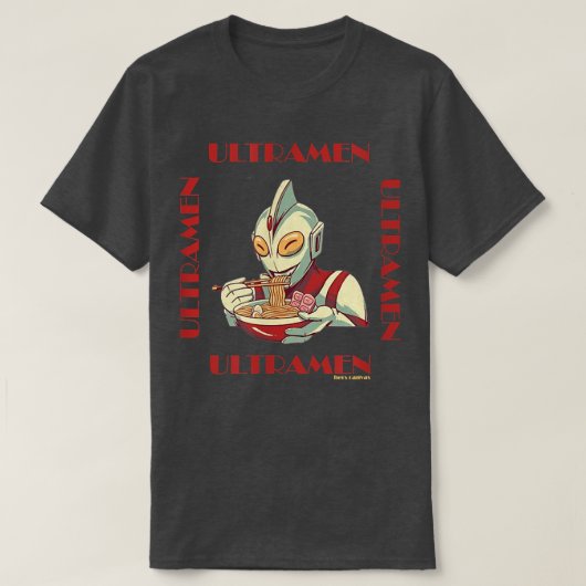 T-shirt ramen ultraman (Design devant)