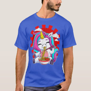 T-shirt Ramen Unicorn Kawaii Anime Japanese Food Gift Girl