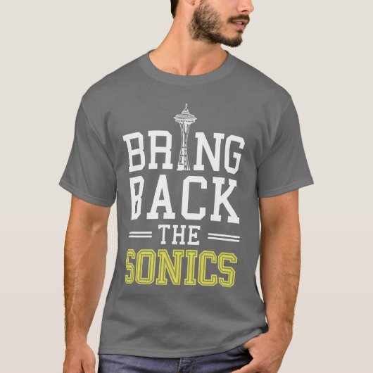 T-shirt Ramenez les Sonics rétro (Devant)