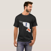 T-shirt Ramer - a coincé une crabe (Devant entier)