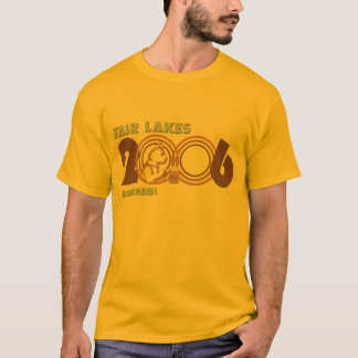 T-shirt Rampement juste 2006 de barre de lacs