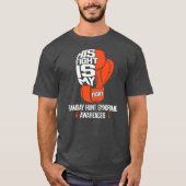 T-shirt Ramsay Hunt Syndrome Conscience Que Sa Lutte Est M (Devant)