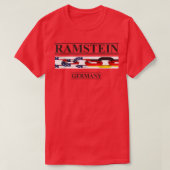 T-SHIRT RAMSTEIN GERMANY  (Design devant)