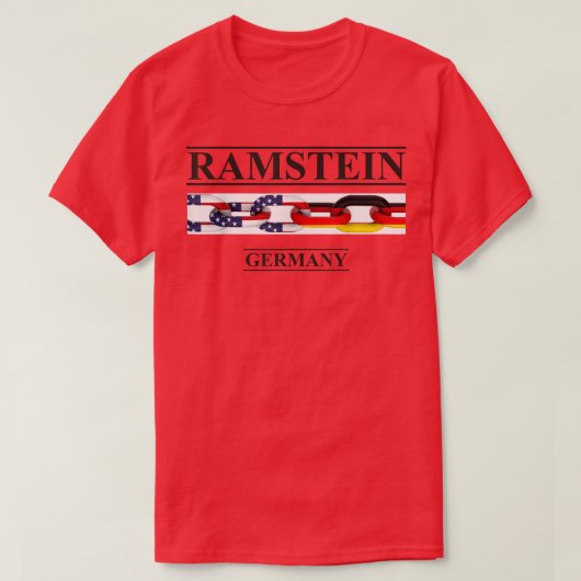 T-SHIRT RAMSTEIN GERMANY  (Design devant)