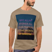 T-SHIRT RAMZAN MOUBARAK (Devant)