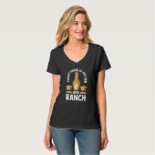 T-shirt Ranch Dressing  Foodie  Everything Is Better With  (Devant entier)