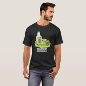 T-shirt Ranch Dressing Funny Food Pun Dark BG (Devant entier)