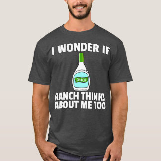 T-shirt Ranch Dressing Gift Funny Conditionnement Sauce