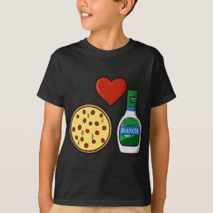 T-shirt Ranch Dressing Pizza Lover Drôle Foin Conditionnem