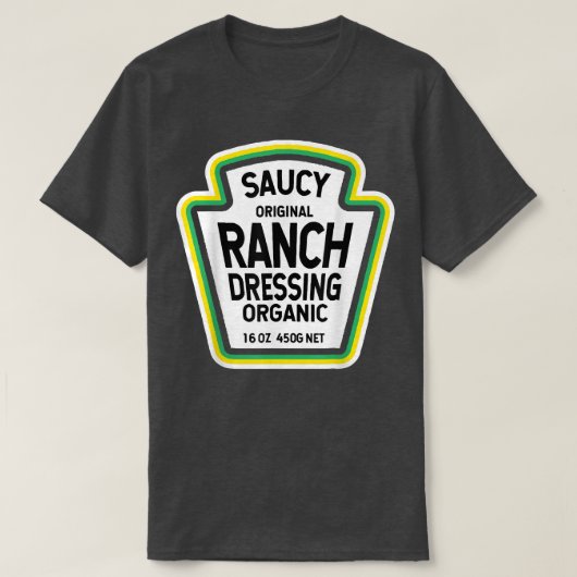 T-shirt Ranch Dressing Salade Easy Halloween Costume Match (Design devant)