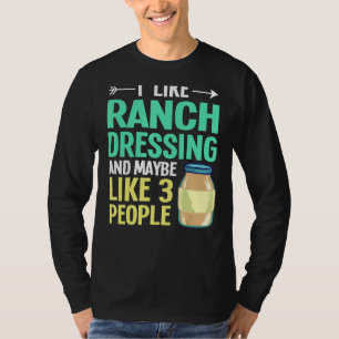 T-shirt Ranch Dressing Salade Mélange Beurre-lait Keto Veg