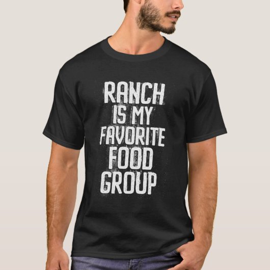 T-shirt Ranch Est Mon Conditionnement Favori Groupe Alimen (Devant)