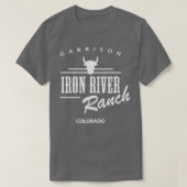 T-shirt Ranch Iron River (Design devant)
