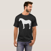 T-shirt ranch pour chevaux (Devant entier)