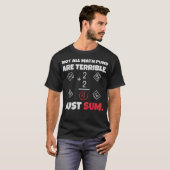 T-shirt ranch rodéo math (Devant entier)